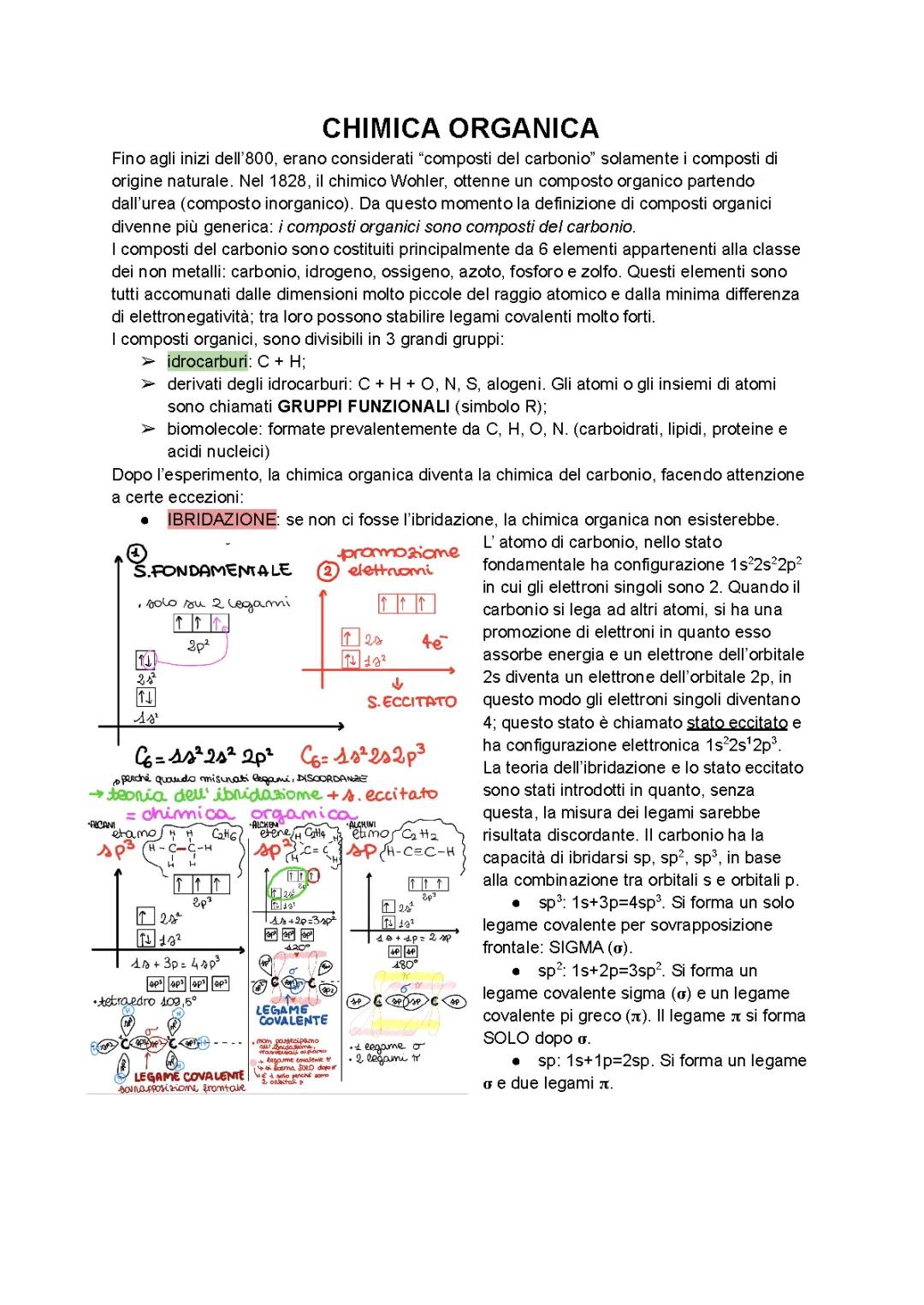 Chimica Organica: Introduzione agli Alcani e Alcheni