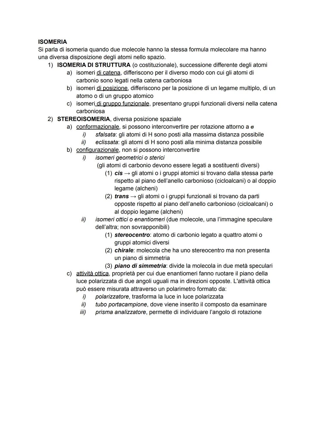 CHIMICA ORGANICA
Fino agli inizi dell'800, erano considerati "composti del carbonio" solamente i composti di
origine naturale. Nel 1828, il 