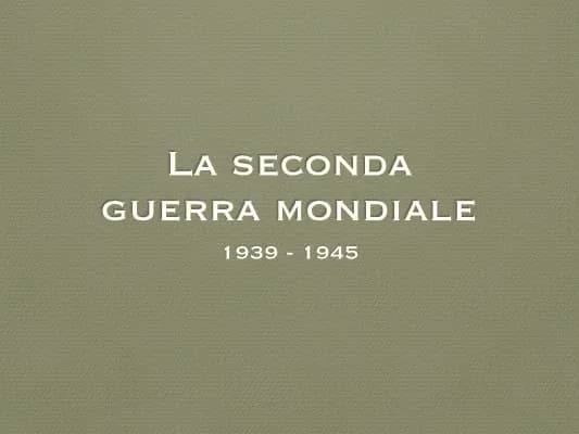 Know la seconda guerra mondiale  thumbnail