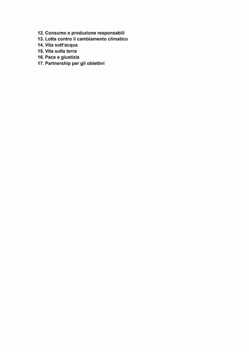 LO SVILUPPO SOSTENIBILE
L'Organizzazione delle Nazioni Unite (ONU) definisce lo sviluppo sostenibile come
quella forma di sviluppo in grado 