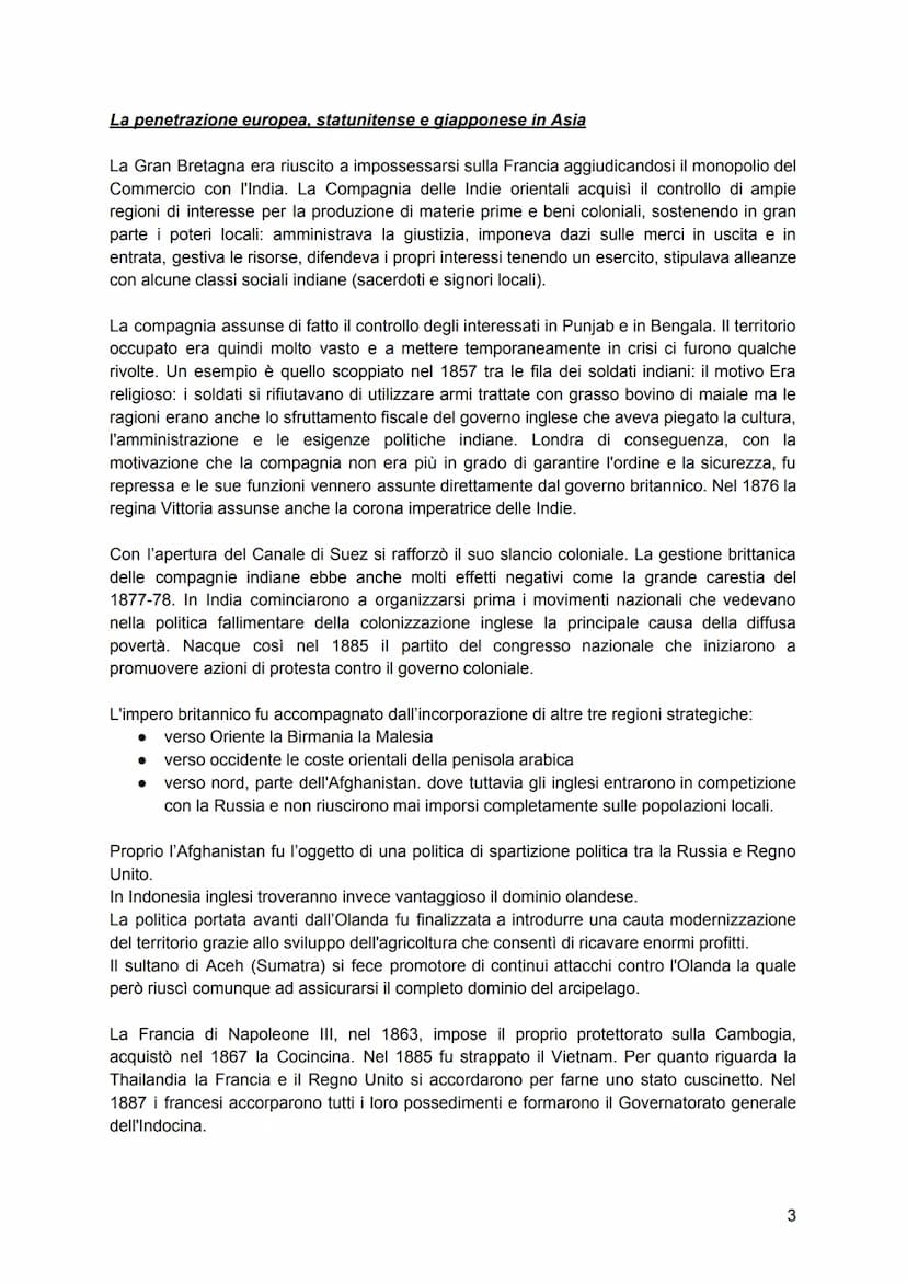 CAPITOLO 16: L'età del colonialismo e dell'imperialismo
Che cos'è l'imperialismo?
La colonizzazione moderna assunse fin dall'inizio proporzi