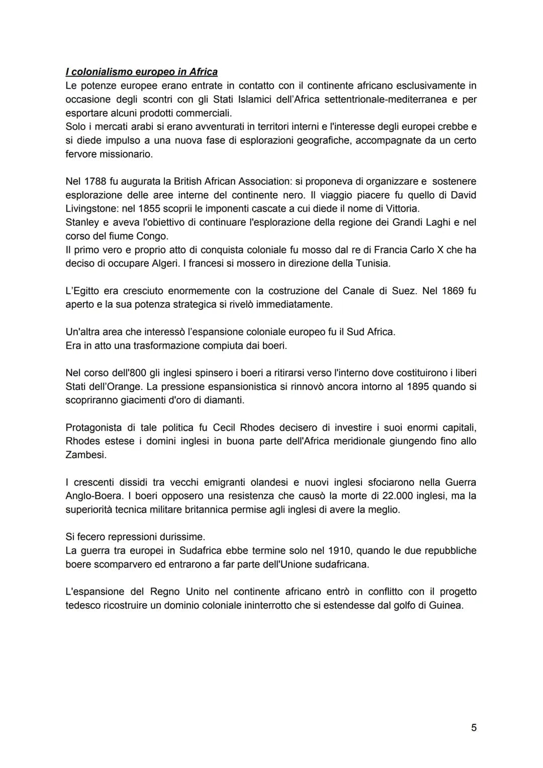 CAPITOLO 16: L'età del colonialismo e dell'imperialismo
Che cos'è l'imperialismo?
La colonizzazione moderna assunse fin dall'inizio proporzi