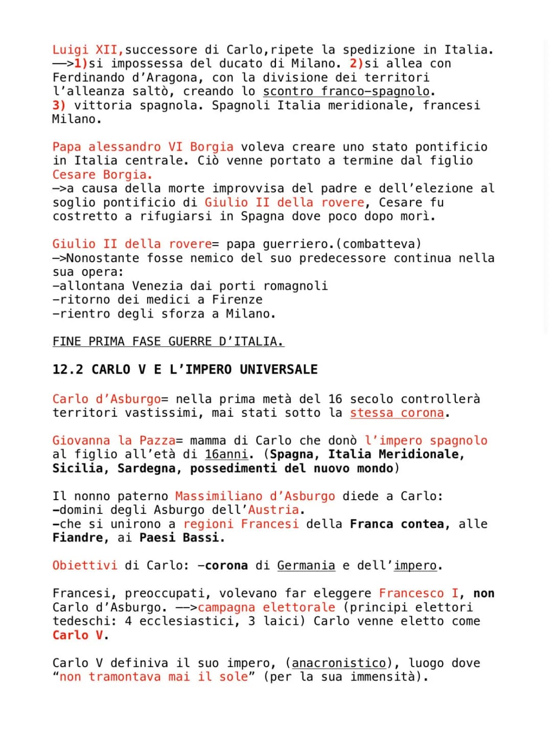 
<h2 id="litaliacontesatraspagnaefrancia">L'Italia contesa tra Spagna e Francia</h2>
<p>Nella metà del 15 secolo, la pace di Lodi fu raggiun