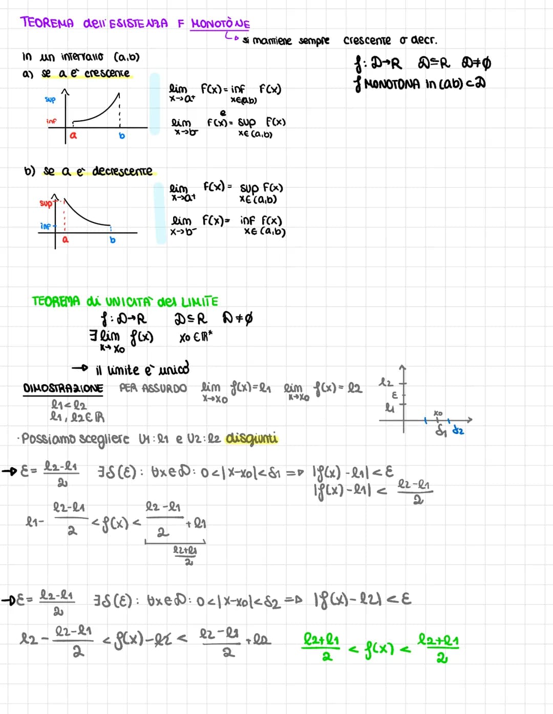 LIMITI calcolo infinitesimale
INTORNO: di un xo di raggior, l'intervano aperto (xo-r; xotr)
PUNTO
xo Finito, e finito
Siano Xo, & ER
L₂
pola