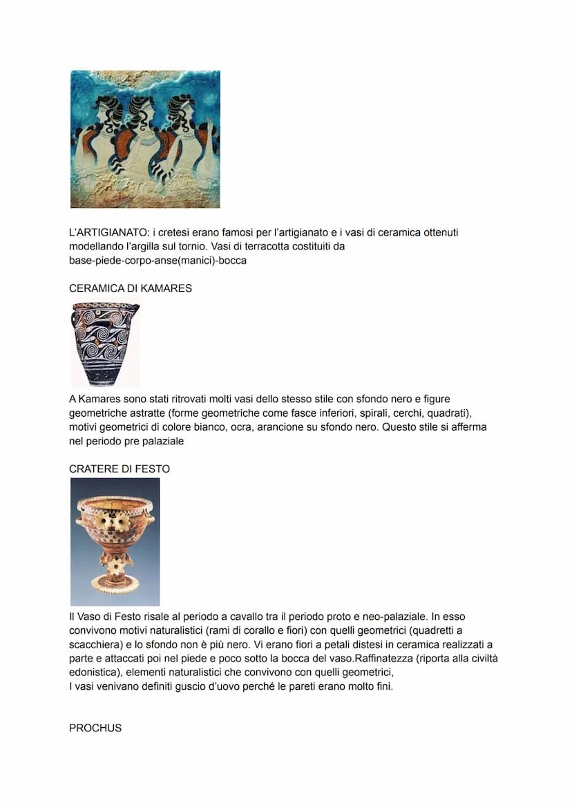 ARTE CRETESE
I CRETESI:
Sono contemporanei ai Nuragici, sono una civiltà pre-ellenica, una civiltà minoica (mito del
minotauro)
Si insediano