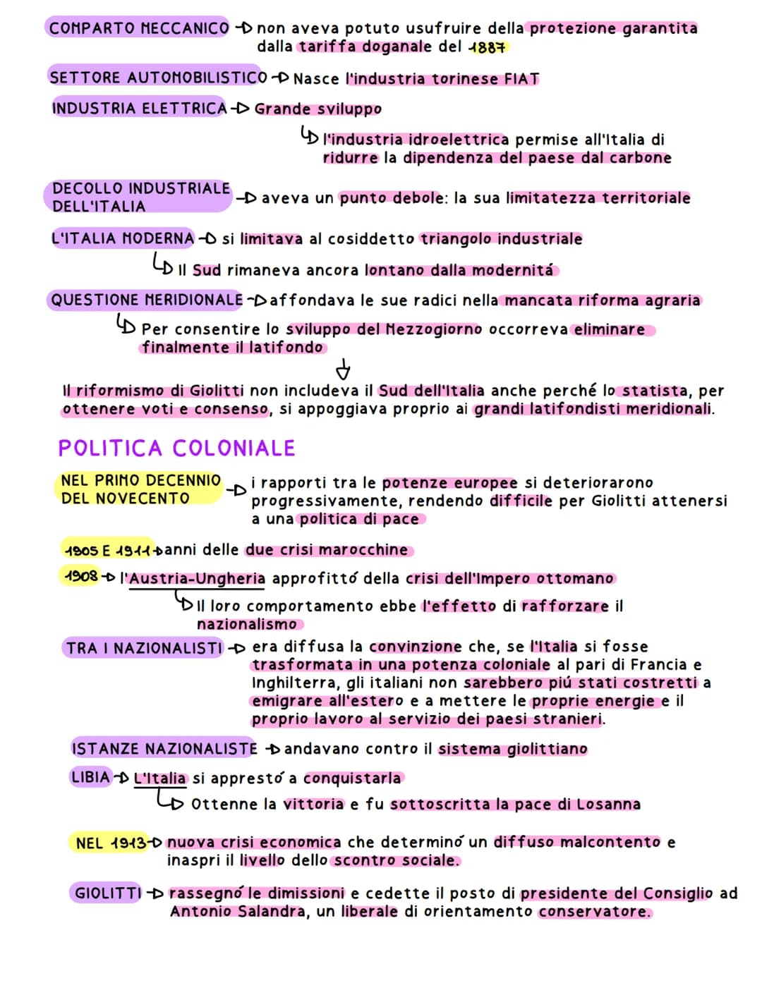 ITALIA GIOLITTIANA
L'INIZIO DI UN NUOVO CORSO POLITICO
L'ULTIMO DECENNIO
DEL XIX SECOLO
Era stato per l'Italia un periodo di forte crisi
MAR