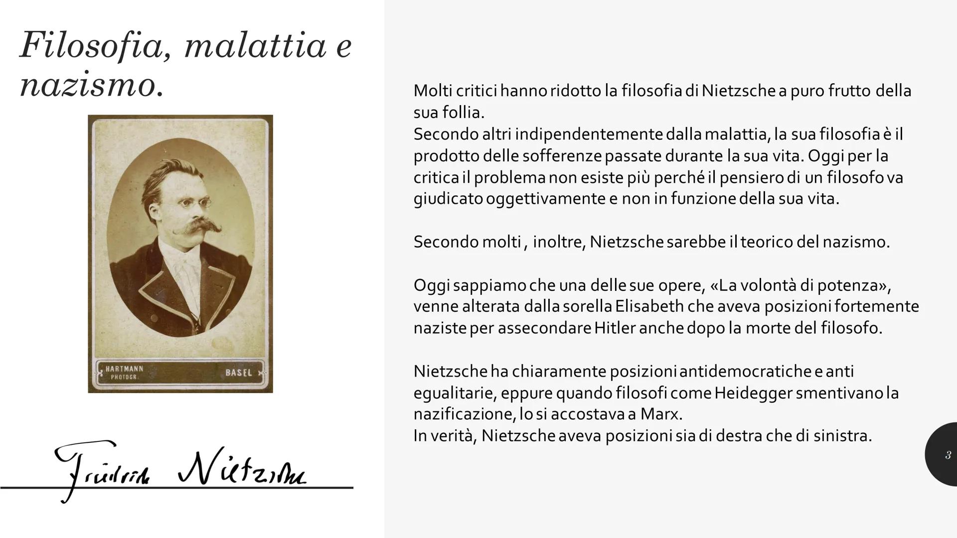 "Perfino Dio ha il suo inferno: è il suo
amore per gli uomini.”

Friedrich
Nietzsche

Alessia Vescio VAART # Vita

Nietzsche e sua madre

Fr