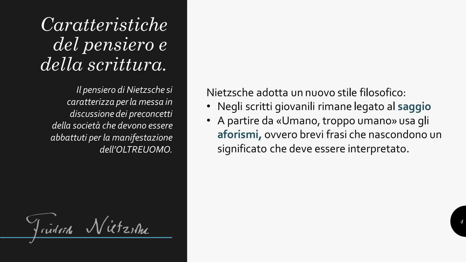 "Perfino Dio ha il suo inferno: è il suo
amore per gli uomini.”

Friedrich
Nietzsche

Alessia Vescio VAART # Vita

Nietzsche e sua madre

Fr