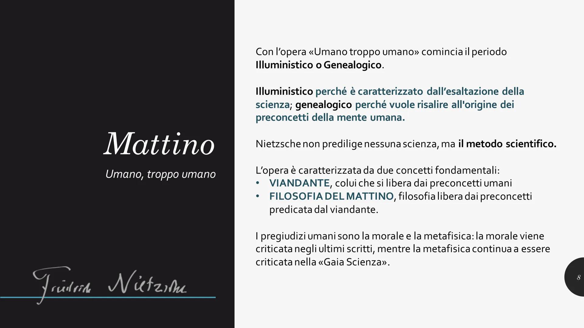 "Perfino Dio ha il suo inferno: è il suo
amore per gli uomini.”

Friedrich
Nietzsche

Alessia Vescio VAART # Vita

Nietzsche e sua madre

Fr