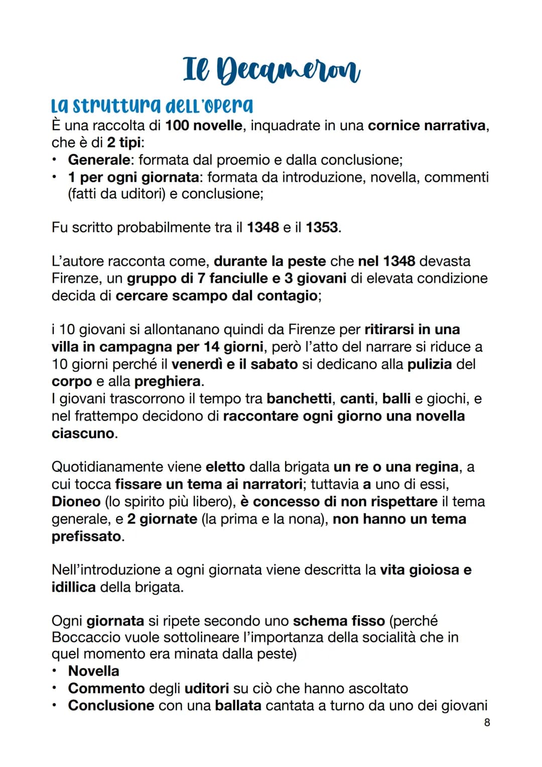 Biografia Dettagliata di Giovanni Boccaccio: Peste e Petrarca