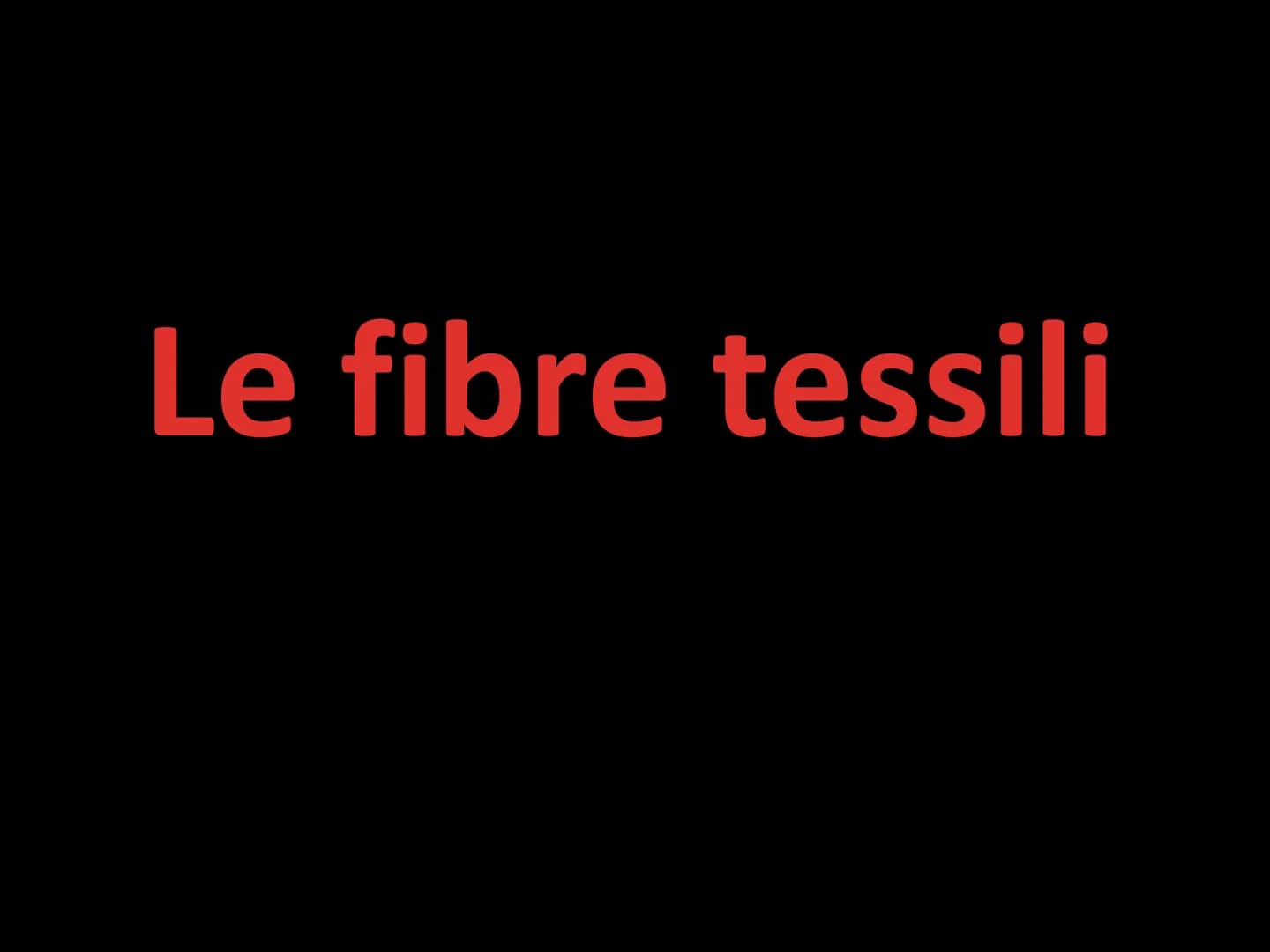 Le fibre tessili FIBRE
TESSILI
NATURALI
CHIMICHE
Miten
VEGETALI
ARTIFICIALI
ANIMALI
SINTETICHE
MINERALI Si chiamano fibre tessili quei mater