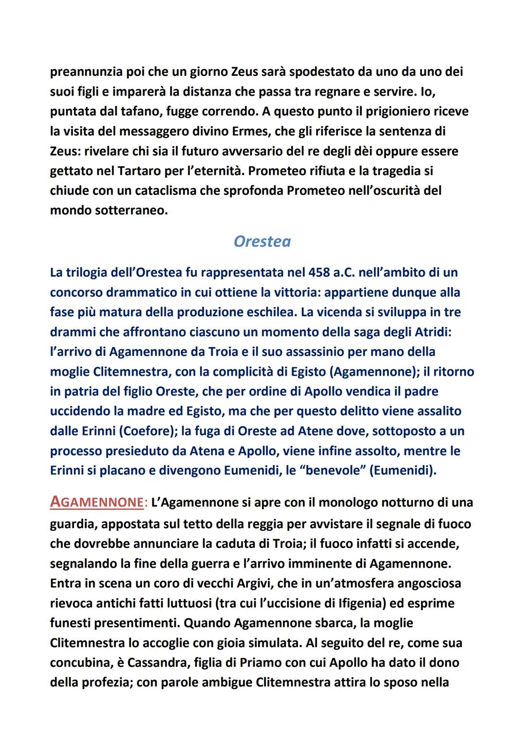# Eschilo

La vita e le opere

Eschilo nacque nel 525 a.c. a Eleusi, presso Atene, da una famiglia
aristocratica. Iniziò giovane l'attività 