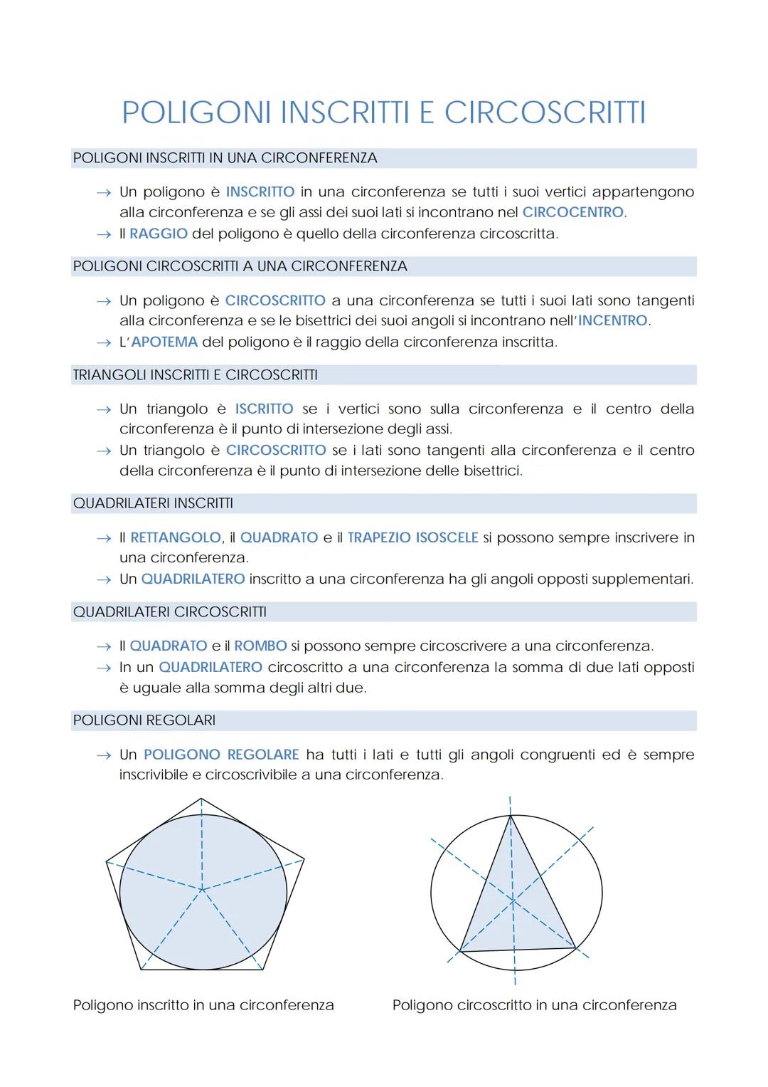 LA CIRCONFERENZA E IL CERCHIO
CIRCONFERENZA E CERCHIO
→ La CIRCONFERENZA è una linea chiusa costituita da infiniti punti tutti equidistanti 