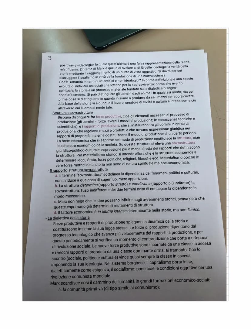 Marx
Marx ron & definito solo filosofo ma anche sociologo, economiste de proprio perché la sua filosofia
ingloba diverse discipline.
Inoltre