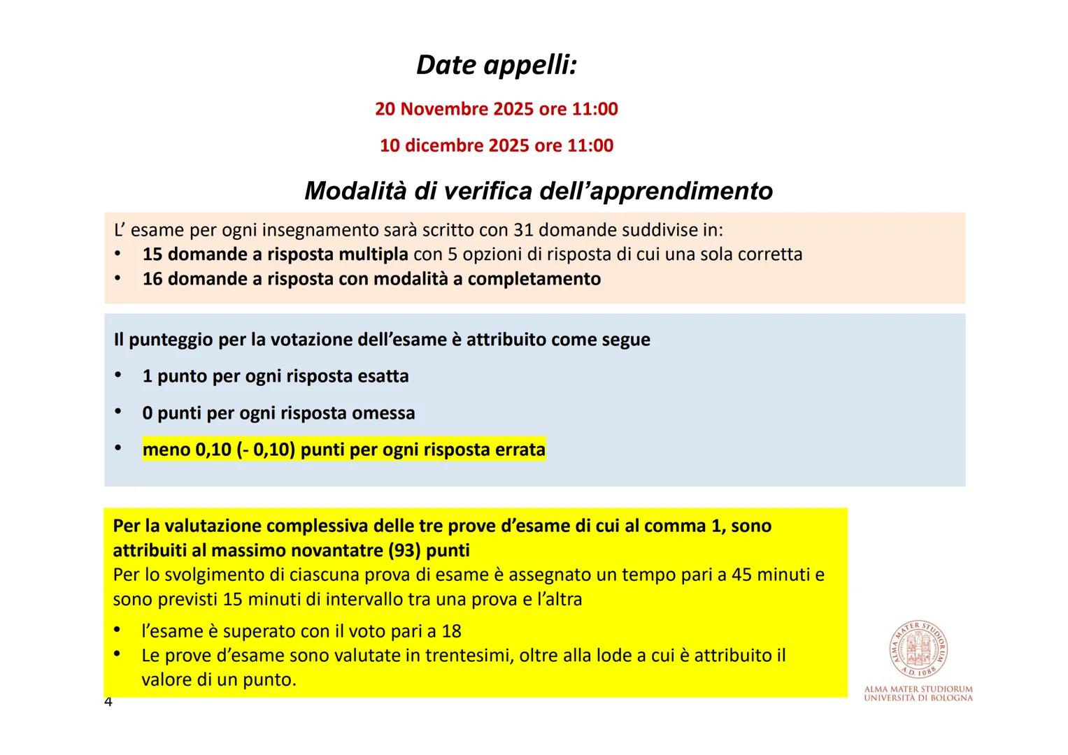 CHIMICA E PROPEDEUTICA BIOCHIMICA
(6 CFU)
Lingua di Insegnamento: Italiano
Obiettivi Generali del Corso Integrato
Fornire le basi per la com