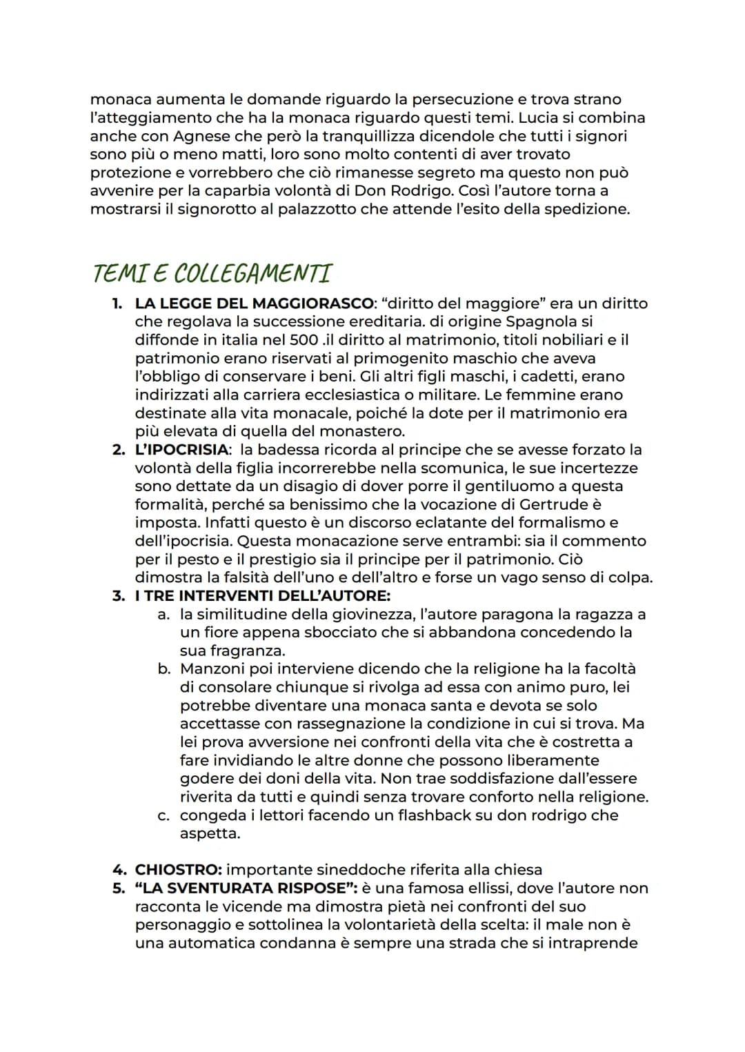 CAPITOLO DIECI
PRIMO NUCLEO- geltrude nella rete
Manzoni inizia dicendo che in dei momenti l'animo dei giovani è
particolarmente vulnerabile
