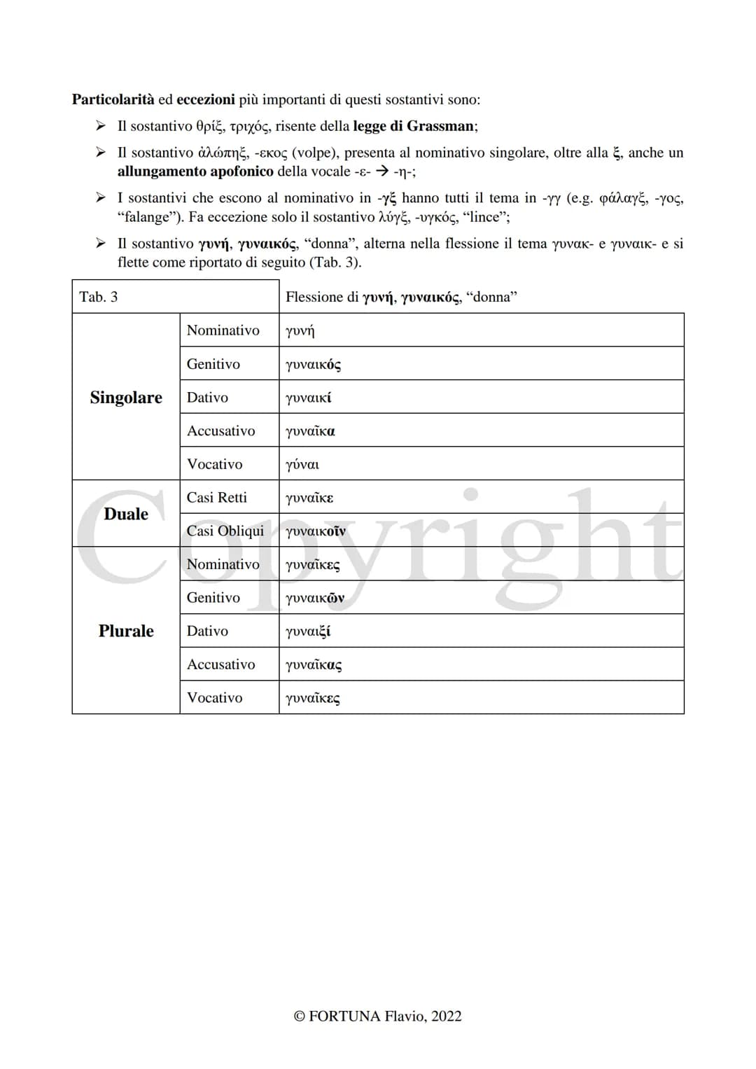 
<h2 id="laterzadeclinazione">La Terza declinazione</h2>
<p>L'autore di questo documento è Fortuna Flavio. Il documento è stato pubblicato n