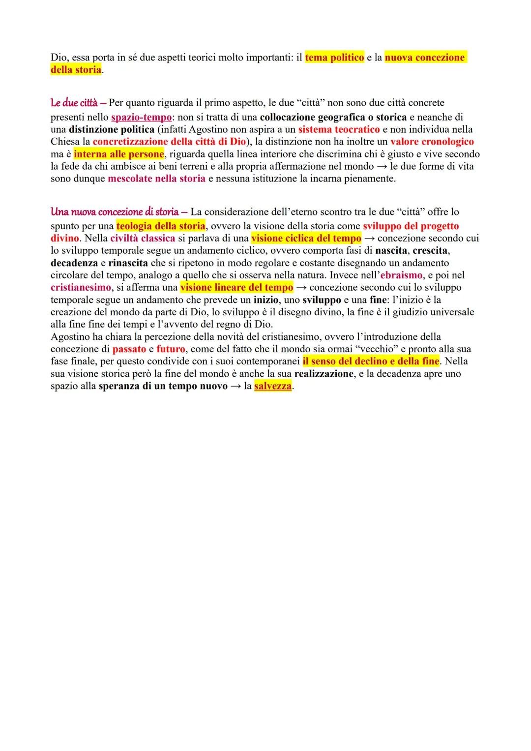 Agostino
La vita e le opere
Agostino si presenta come un animo inquieto e intellettualmente sensibile a tutte le proposte
culturali del suo 