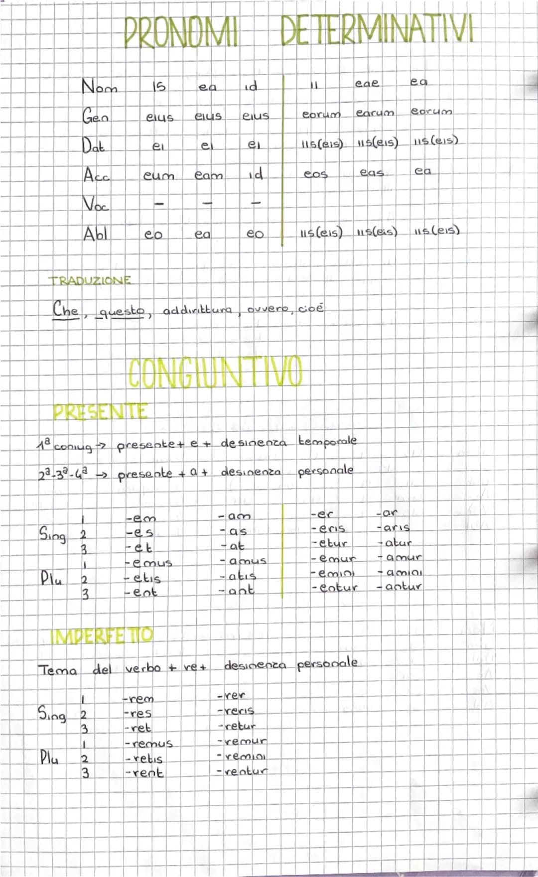 # I° DECLINAZIONE

Nom
a
ae
Gen
ae
arum
Dat
ae
ais
Acc
am
as
Voc
a
ae
Abi
a
ais
Pluralia tantum -> Insidia, oe agguato
Origine greca -> Nom.