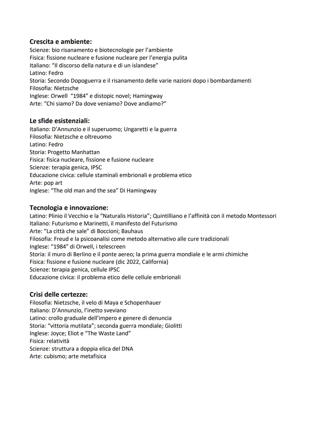 Argomenti Maturità 2023
Il tempo:
Matematica: le derivate
Scienze: PCR
Fisica: relatività
Arte: "La persistenza della memoria" di Dalì
Filos