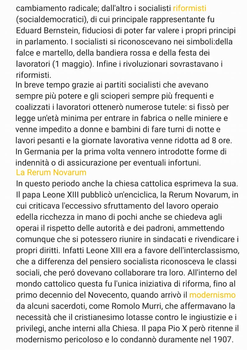 La belle époque
Tra la fine dell' Ottocento e l'inizio del Novecento in Europa
avvenne un generale miglioramento delle condizioni di vita.
Q