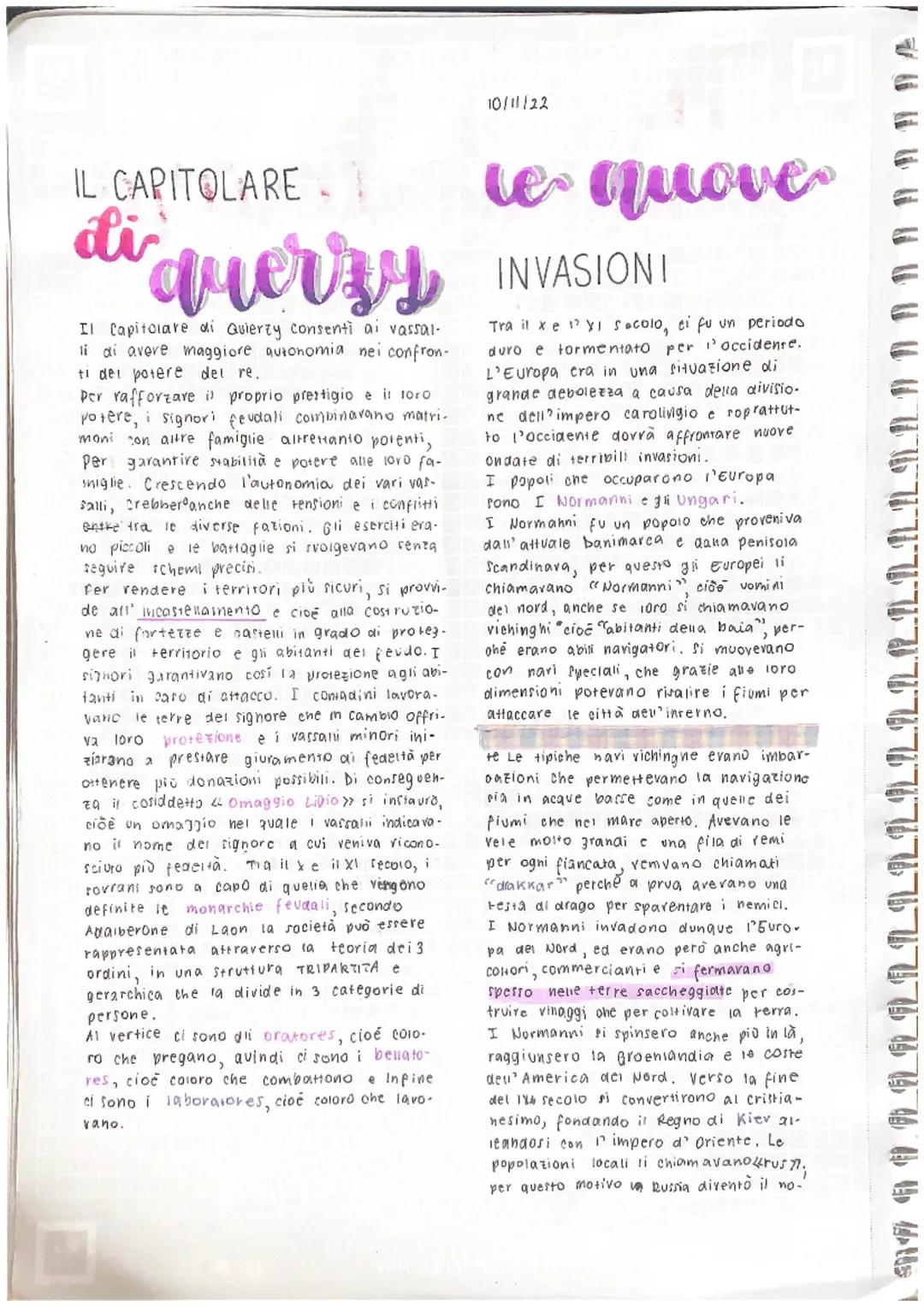 27/10/22
2
anno Mille
L'anno 1000 rappresenta l'anno SINBOLO, nella storia del mondo un anno impor.
tantissimo, un po' perché attorno a ques