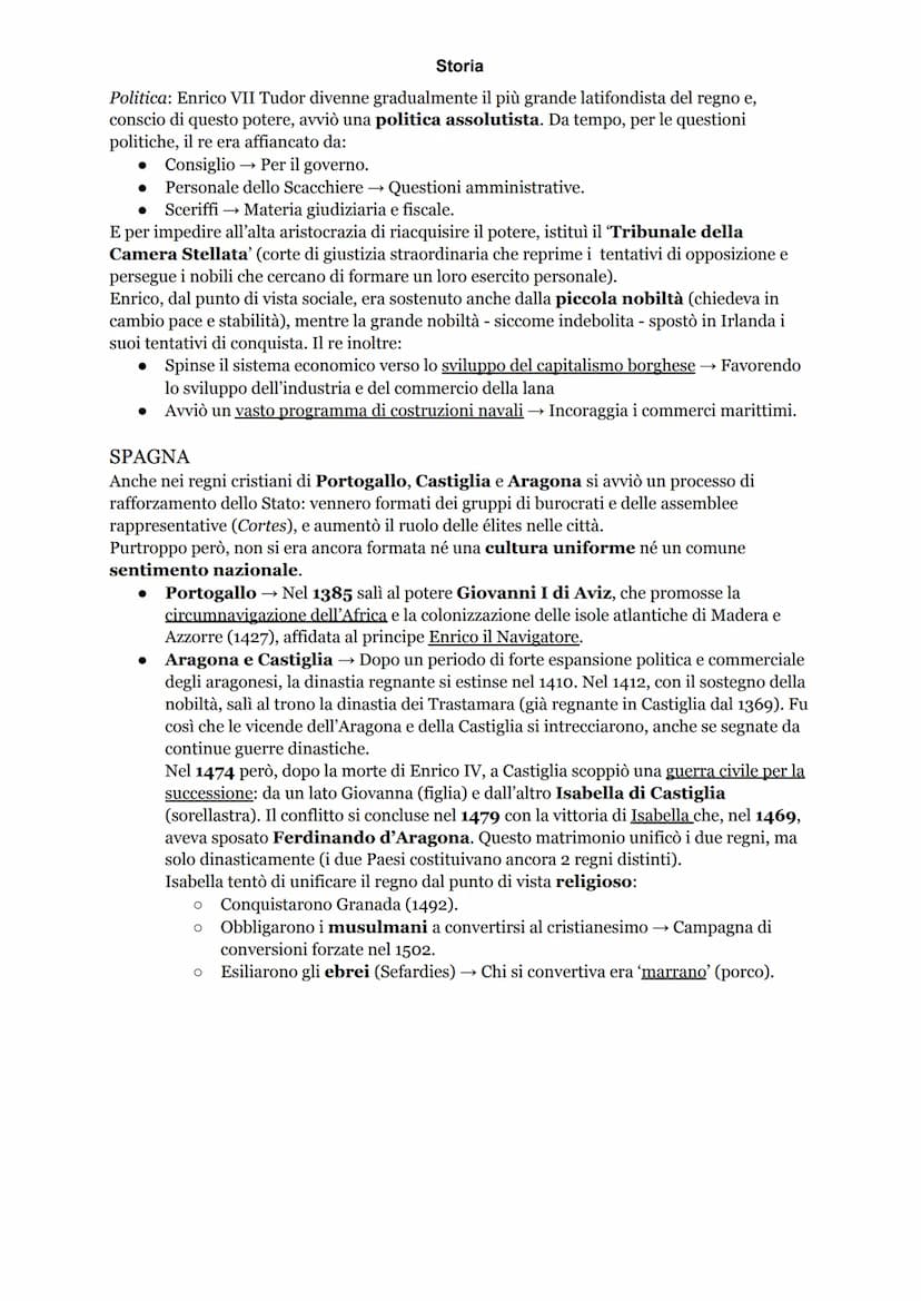 LE MONARCHIE NAZIONALI - LA FORMAZIONE DELLO STATO MODERNO
Partendo con il dire che il Quattrocento fu il secolo del consolidamento delle gr