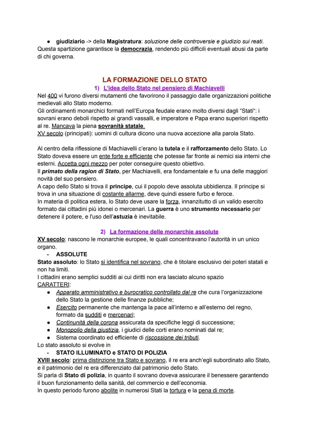 # LO STATO

Lo Stato è l'ente sociale che si forma quando su un territorio determinato, un popolo si
organizza giuridicamente e si sottopone