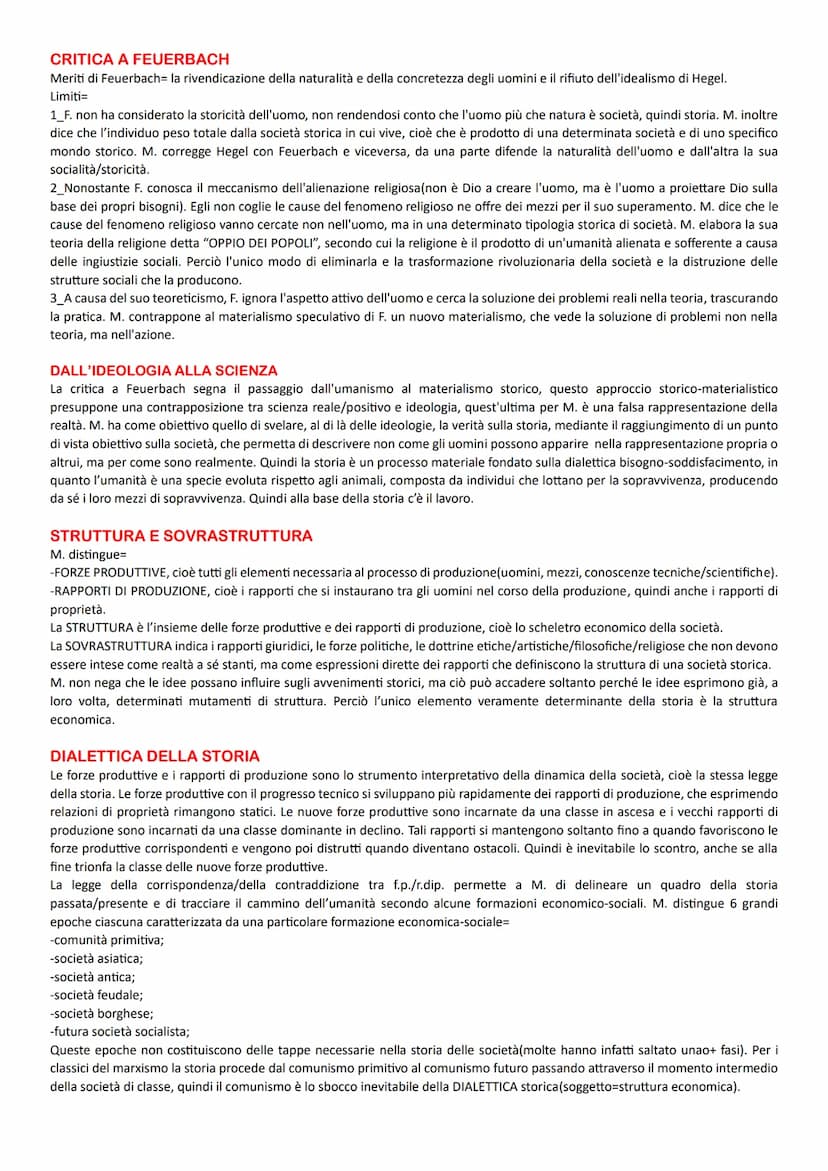 MARX
CARATTERISTICHE DEL MARXISMO
1_ll pensiero di M. si pone come un'analisi globale della società/storia, che investe l'intero assetto del