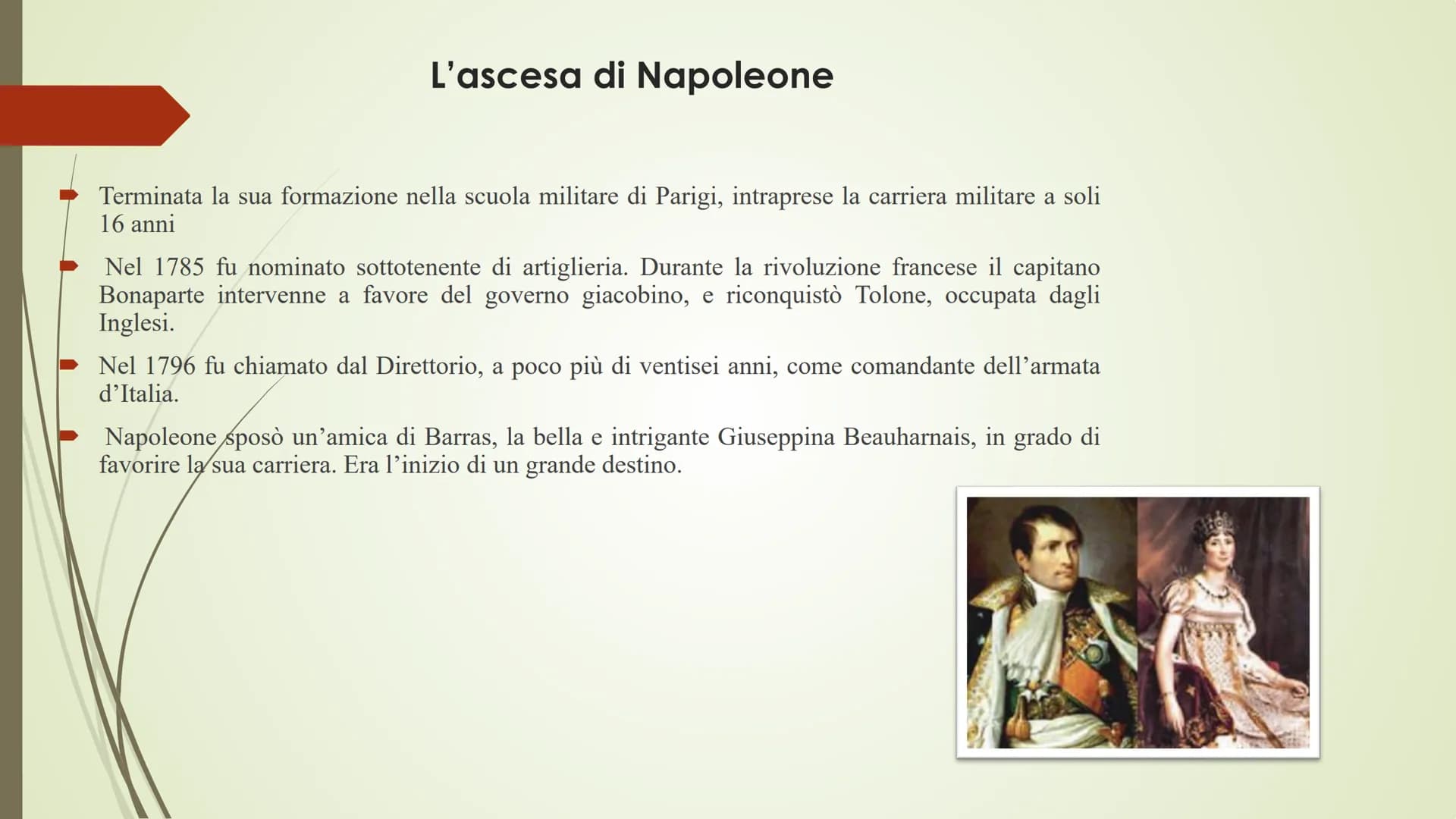 Napoleone
Ajaccio
L'lle Rousse
Caly
t Plages.tv
Nasce ad Ajaccio in Corsica nel 1769 da una famiglia agiata di origine
toscana
Propriano
Cor