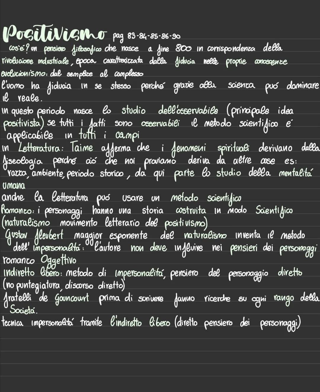 Positivismo pag 83-84-85-86-30
cos'è? un pensiero filosofico che nasce a fine 800 in corrispondenza della
rivoluzione industriale, epoca car