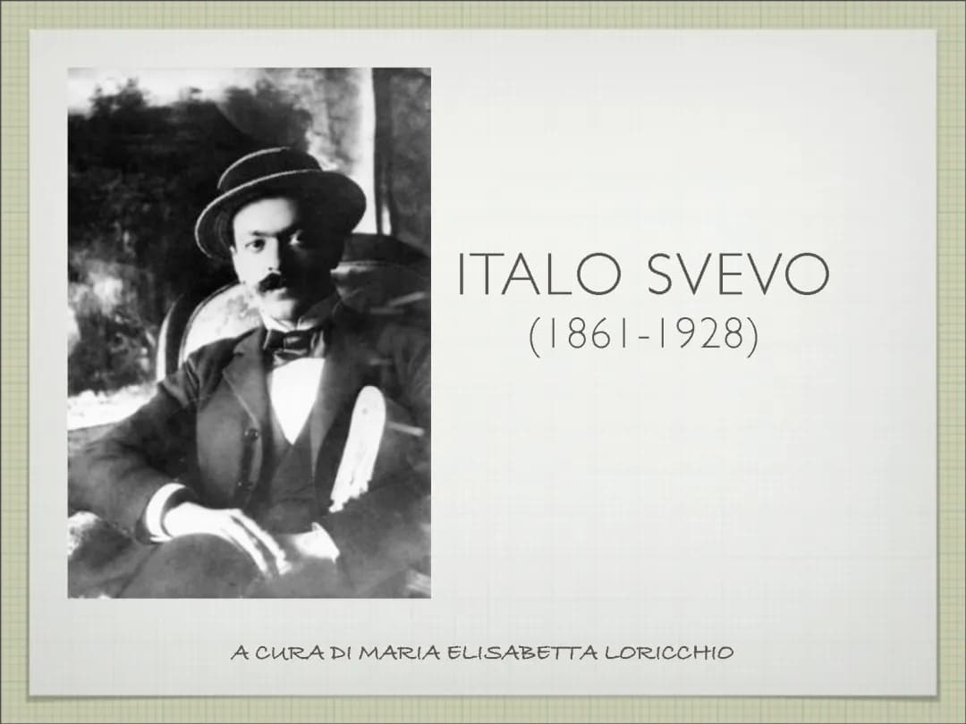 ITALO SVEVO