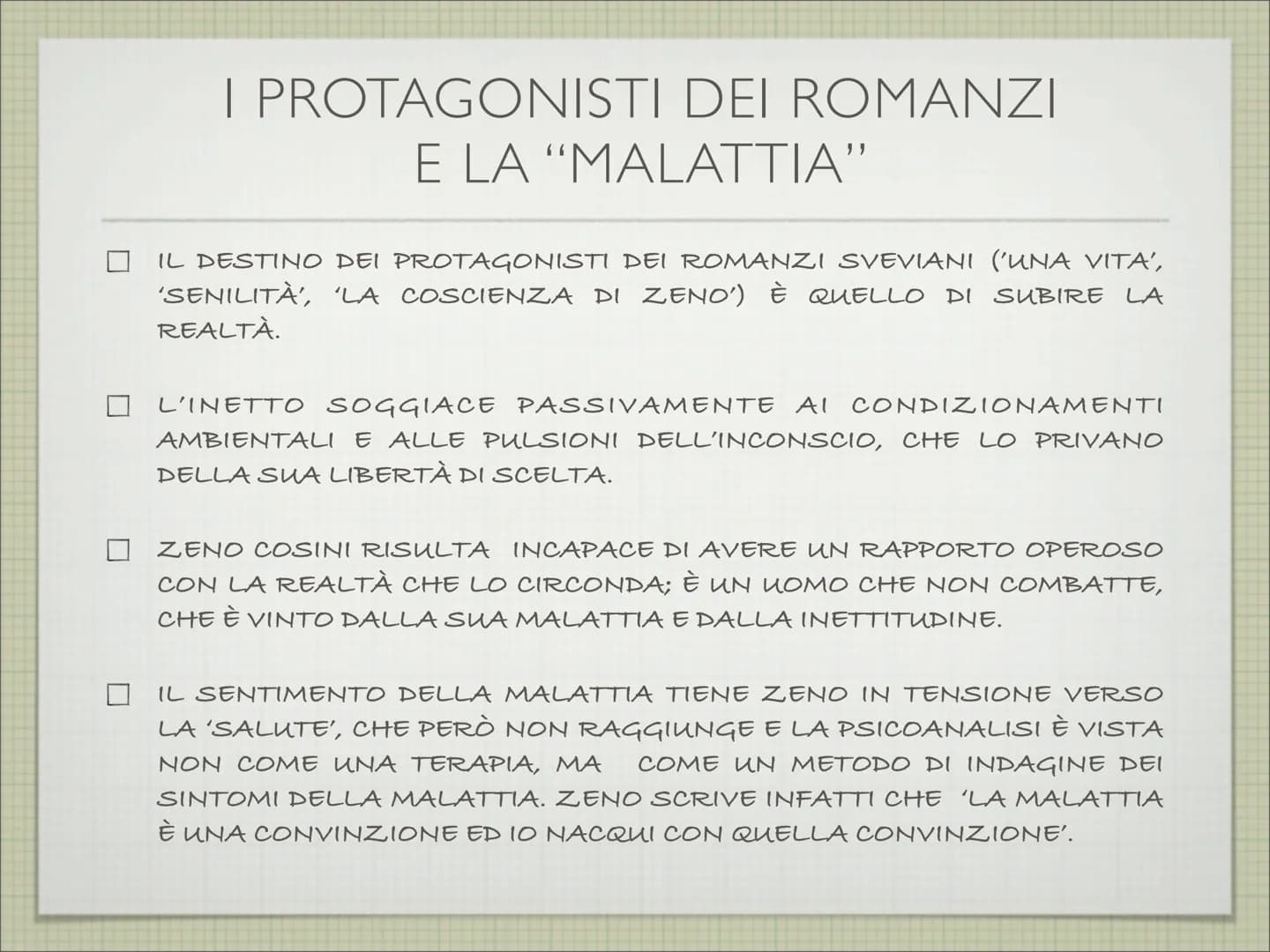 ITALO SVEVO
(1861-1928)
A CURA DI MARIA ELISABETTA LORICCHIO LA VITA
ITALO SVEVO, CHE NASCE A TRIESTE NEL 1861, È LO PSEUDONIMO DI
ETTORE SC