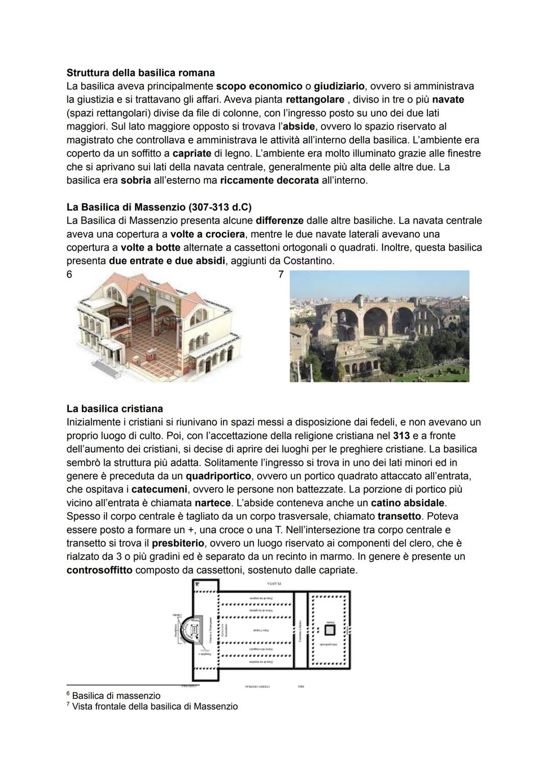 L'architettura nel Sacro Romano Impero
Nel III secolo d.C, l'impero romano inizia ad avere delle difficoltà. Così, gli imperatori
ordinano l