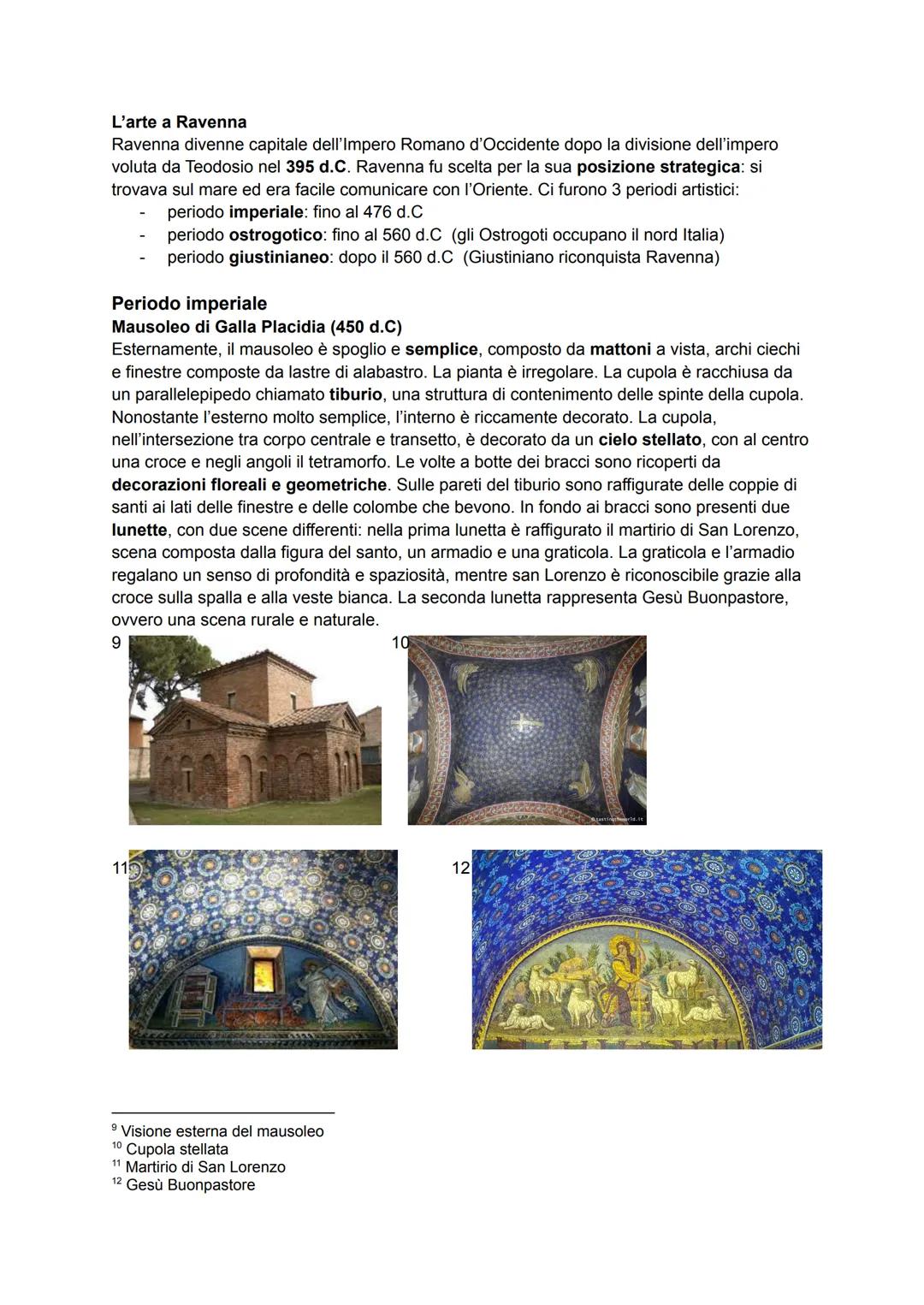 L'architettura nel Sacro Romano Impero
Nel III secolo d.C, l'impero romano inizia ad avere delle difficoltà. Così, gli imperatori
ordinano l