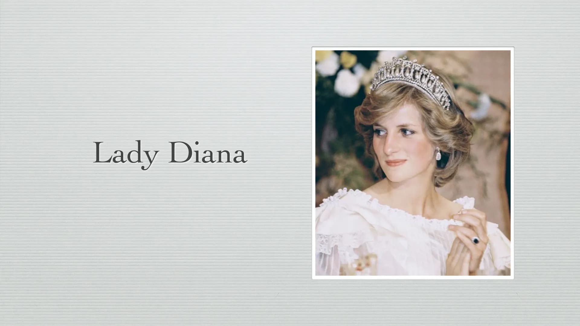 Lady Diana L'infanzia
Diana Spencer nasce il 1 luglio 1961 in Inghilterra e ha due sorelle più
grandi e un fratello minore
3
Para
The Prince