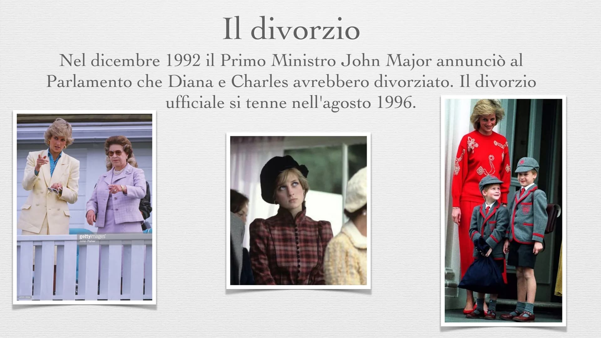 Lady Diana L'infanzia
Diana Spencer nasce il 1 luglio 1961 in Inghilterra e ha due sorelle più
grandi e un fratello minore
3
Para
The Prince