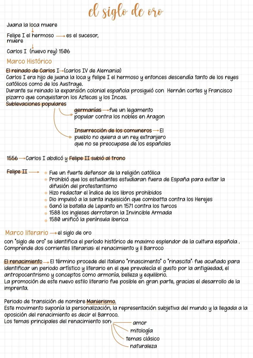 Explorando el Siglo de Oro Español