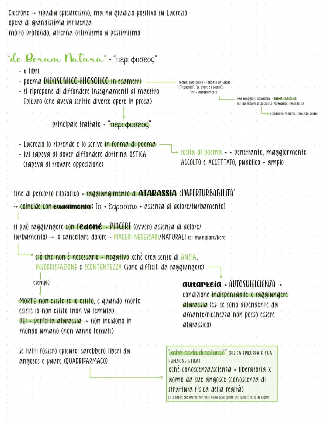 
<p>Tito Lucrezio Caro è l'autore de <em>De Rerum Natura</em>, un poema didascalico-filosofico che ha avuto un'influenza significativa sulla
