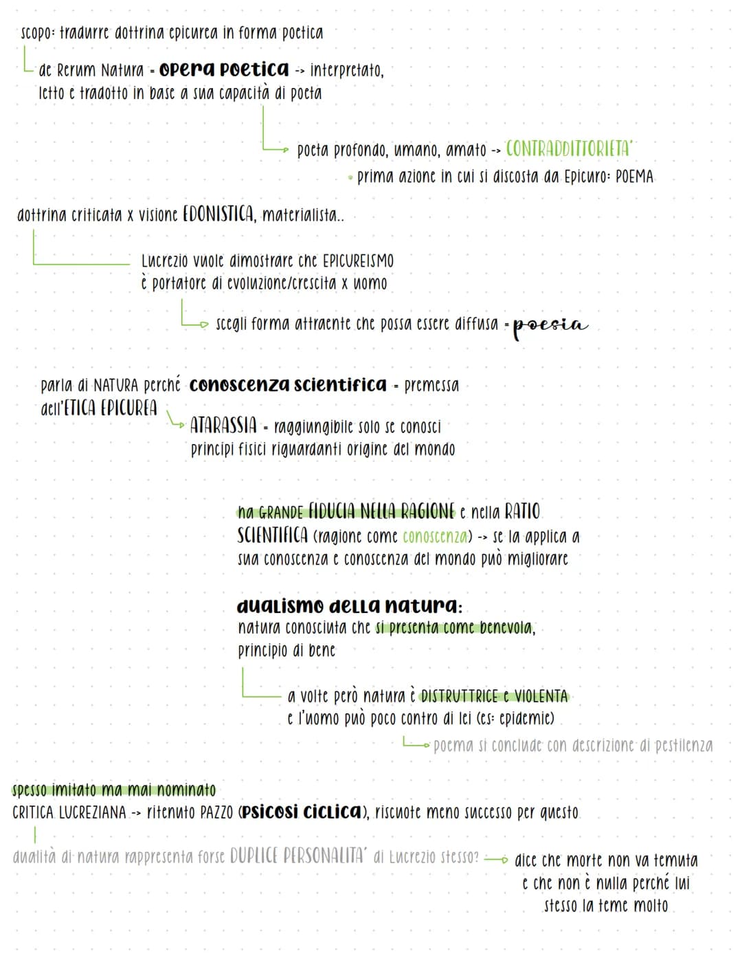 
<p>Tito Lucrezio Caro è l'autore de <em>De Rerum Natura</em>, un poema didascalico-filosofico che ha avuto un'influenza significativa sulla