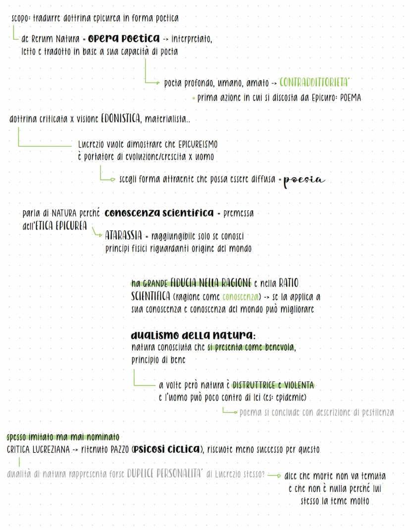 
<p>Tito Lucrezio Caro è l'autore de <em>De Rerum Natura</em>, un poema didascalico-filosofico che ha avuto un'influenza significativa sulla