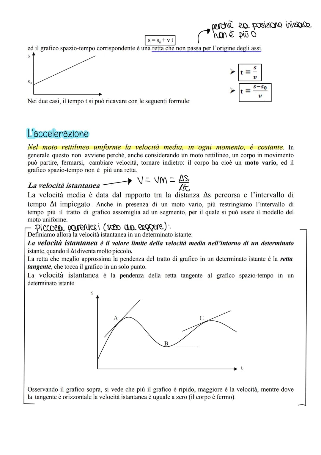 Il moto
Il punto materiale
Per studiare il moto di un oggetto si può considerare lo stesso come un punto materiale, quando è
molto piccolo r