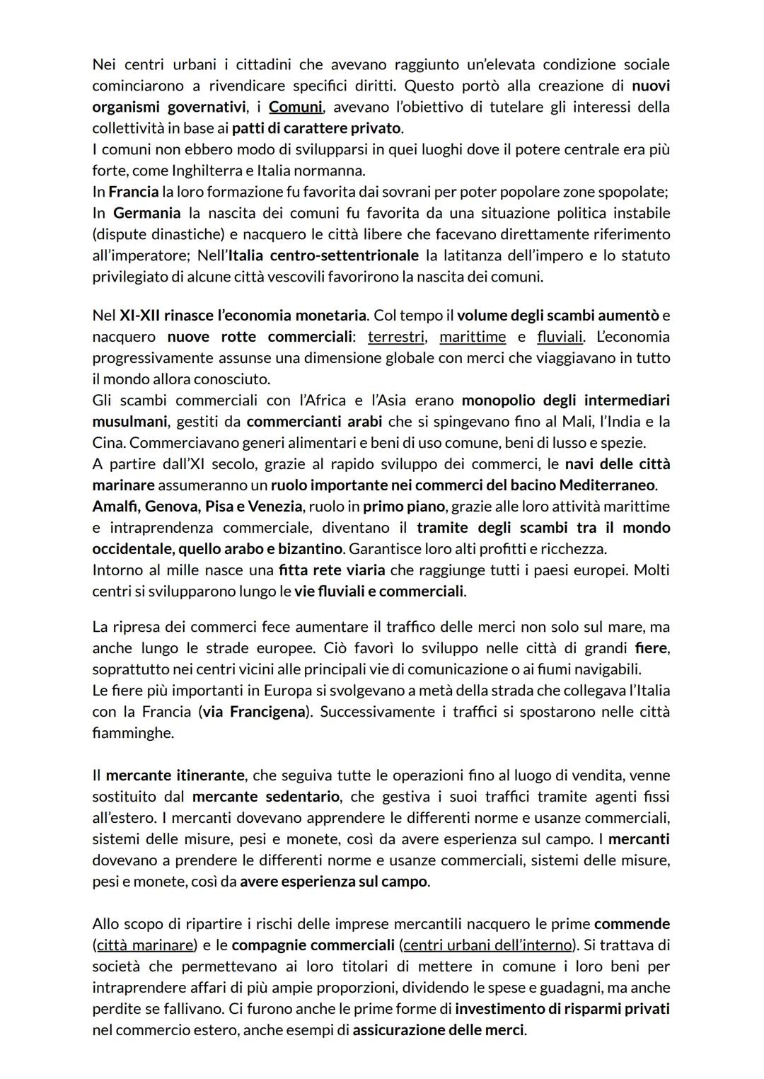 II MEDIOEVO è il periodo che va dal crollo dell'impero romano 476 d.C. alla scoperta
dell'America nel 1492, quindi si suddivide in due parti