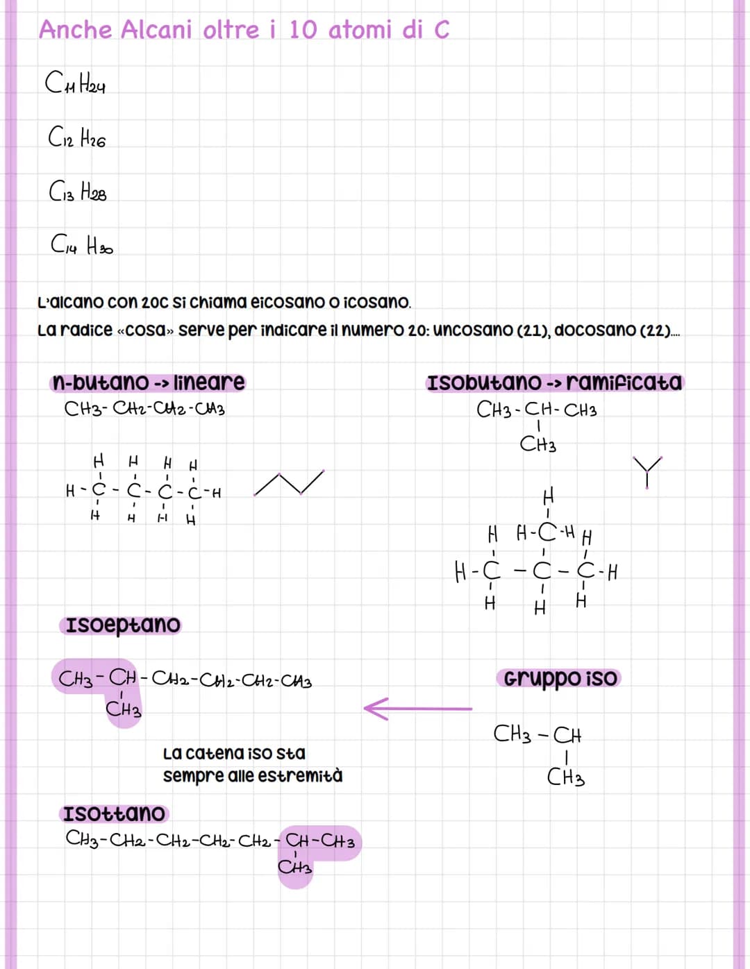 Idrocarburi
Composti organici costituiti esclusivamente da carbonio e idrogeno
Idrocarburi Alifatici:
Legame semplice -C-C- Alcani
CC=C<
-C=