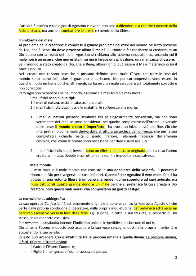 
<h2 id="lafilosofiapatristica">La Filosofia Patristica</h2>
<p>La Patristica è stata così denominata con riferimento ai primi "Padri della 
