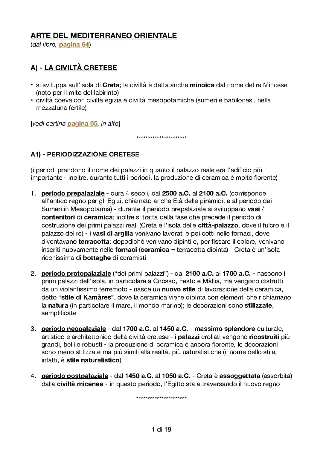 arte cretese e micenea 