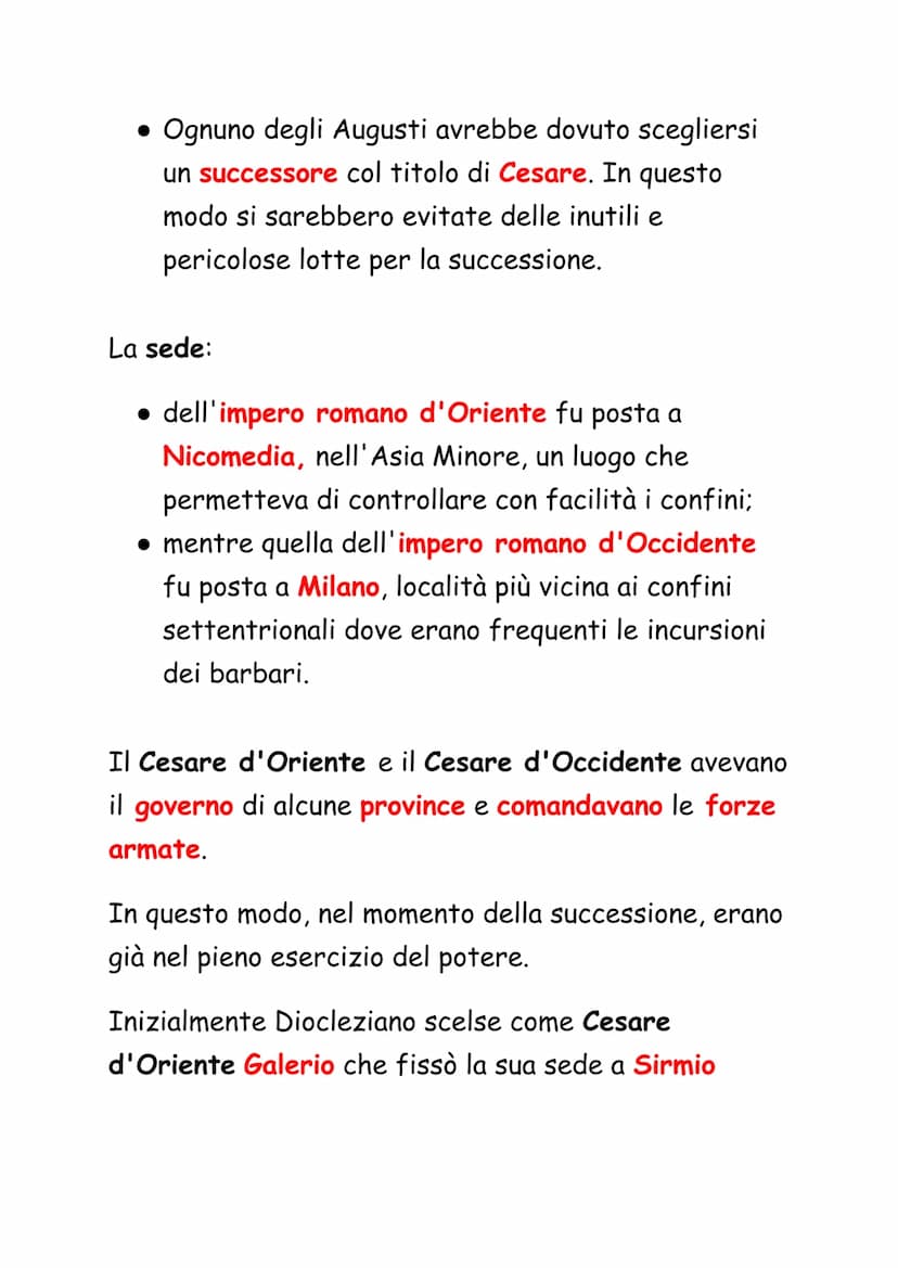 Dinastia dei Severi
Dopo Commodo, a guidare l'impero romano fu la
dinastia dei Severi.
Gli imperatori romani appartennero alla dinastia dei
