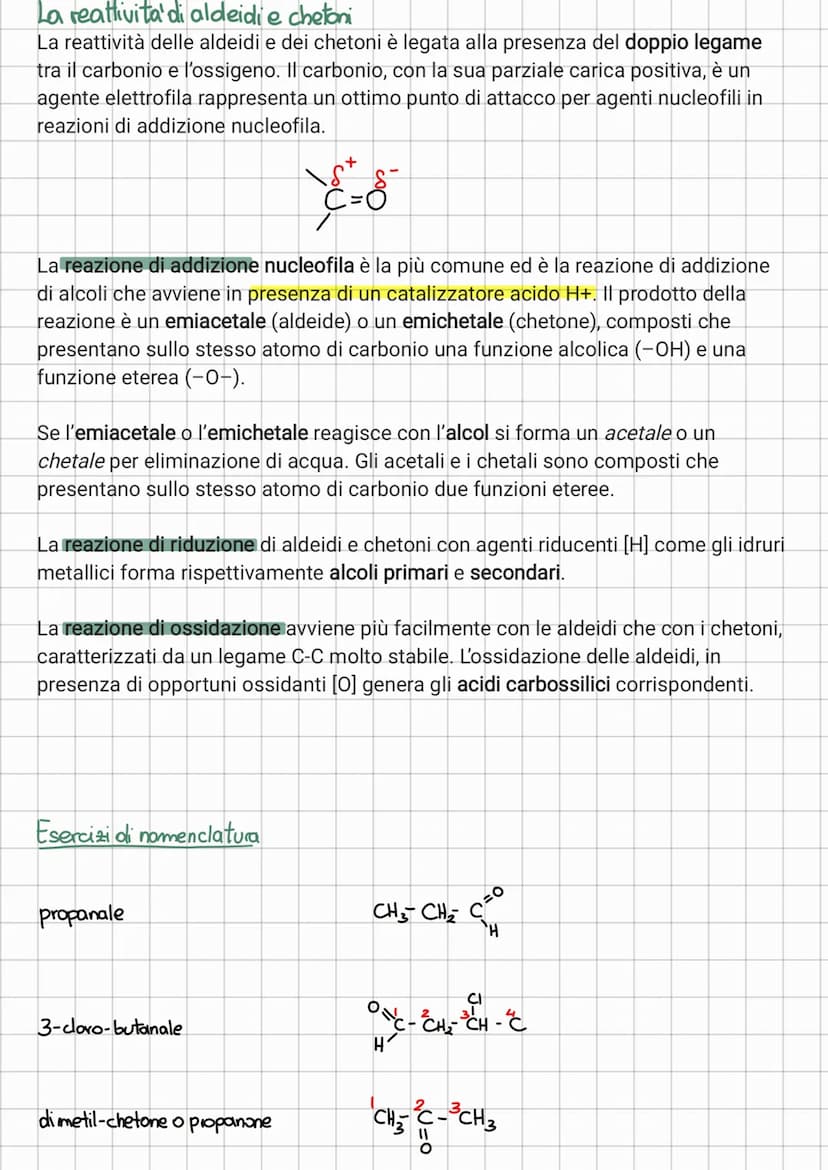 ALDEIDI E CHE TONI
Aldeidi e chetoni sono composti caratterizzati dalla presenza del gruppo
funzionale carbonile o carbonilico c-o, in cui l