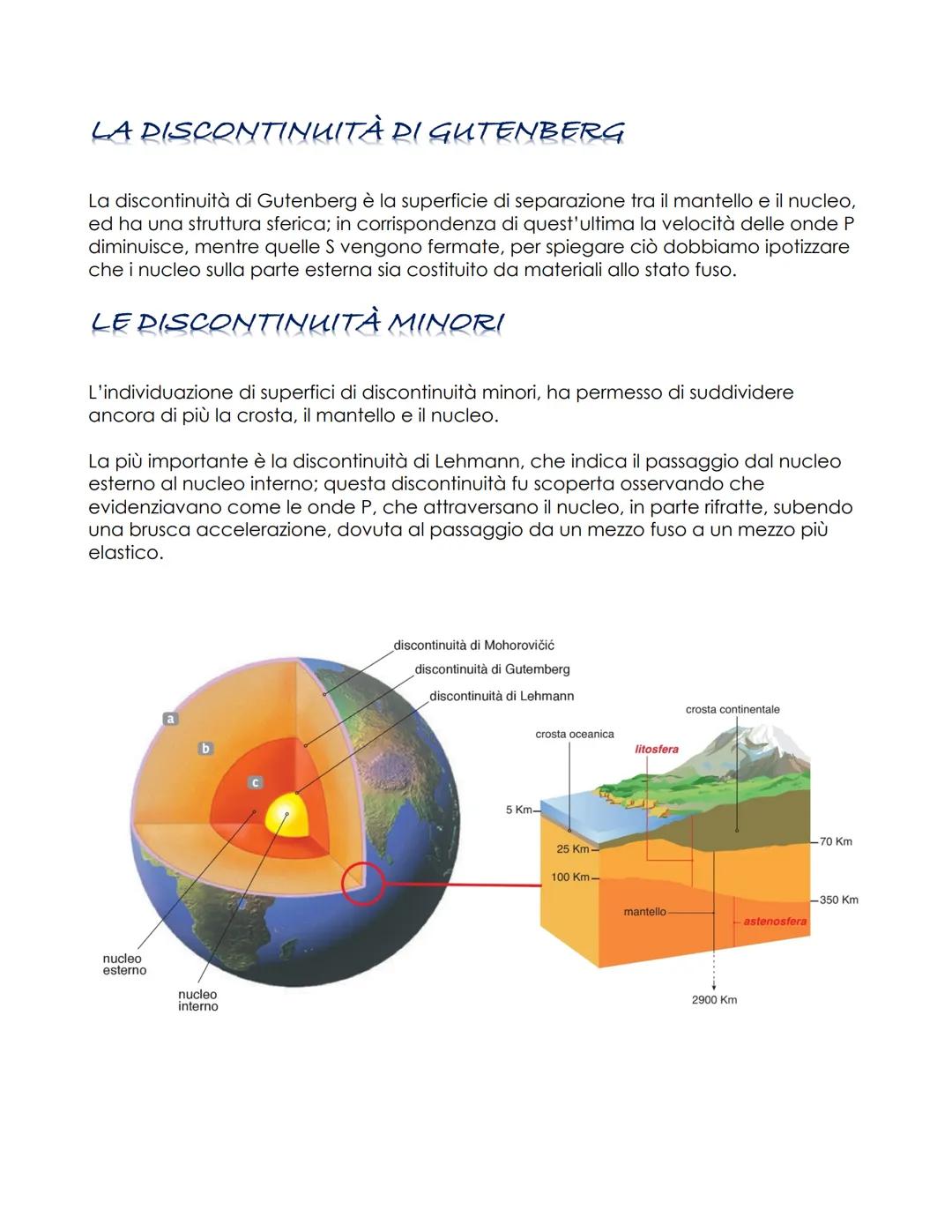 COME SI STUDIA L'INTERNO DELLA
TERRA
IL METODO
Non esistono metodi che permettono ai geologia di osservare i materiali che
compongono le zon