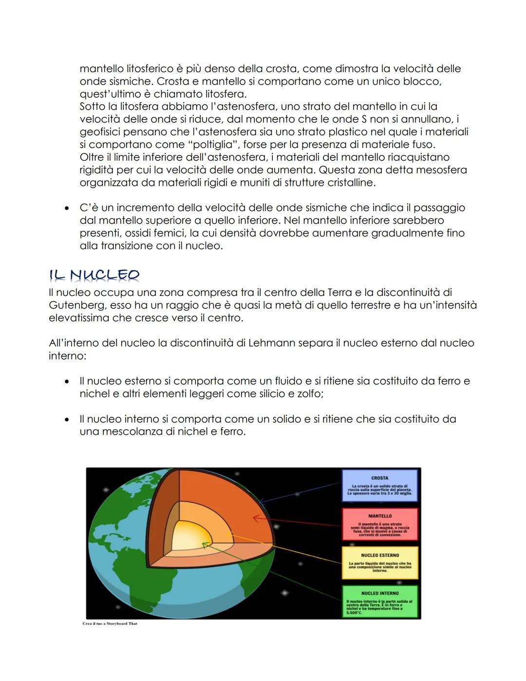 COME SI STUDIA L'INTERNO DELLA
TERRA
IL METODO
Non esistono metodi che permettono ai geologia di osservare i materiali che
compongono le zon